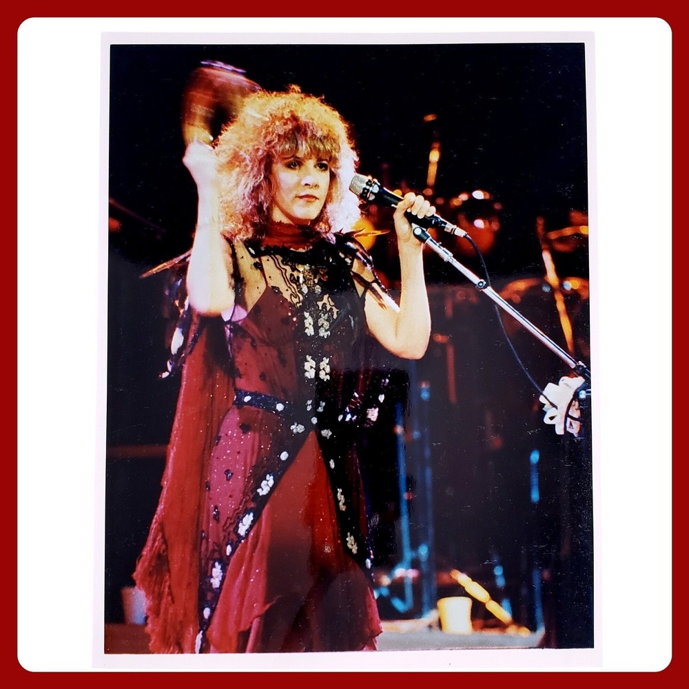 Stevie Nicks Fleetwood Mac Live Concert Photo S&M Rock Photograph 8x10 Glossy 15